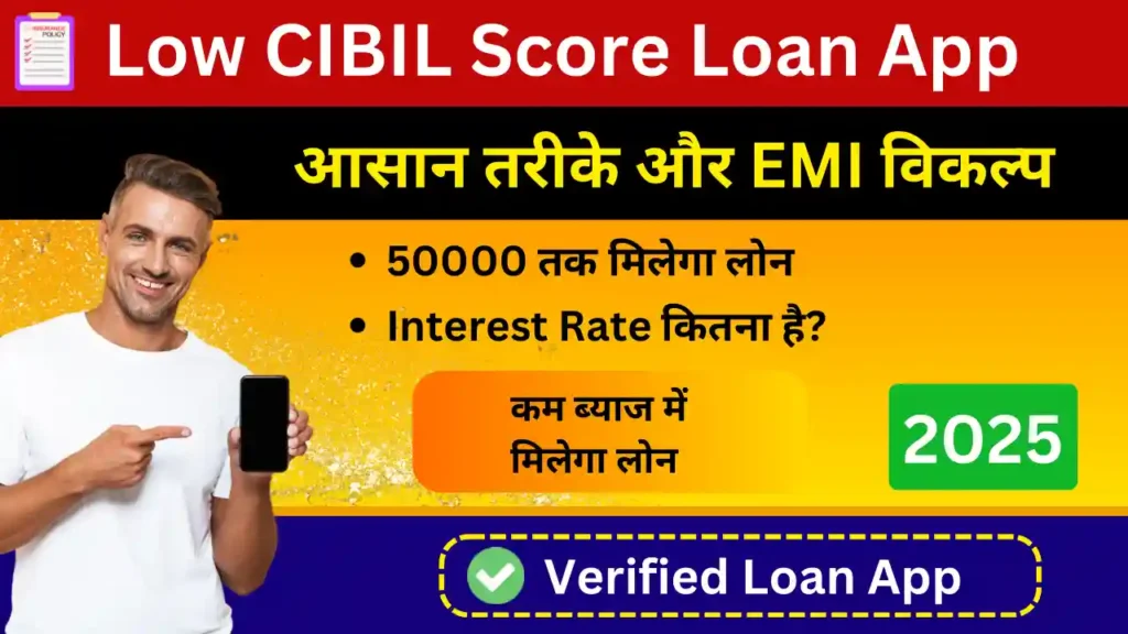 Low cibil score loan